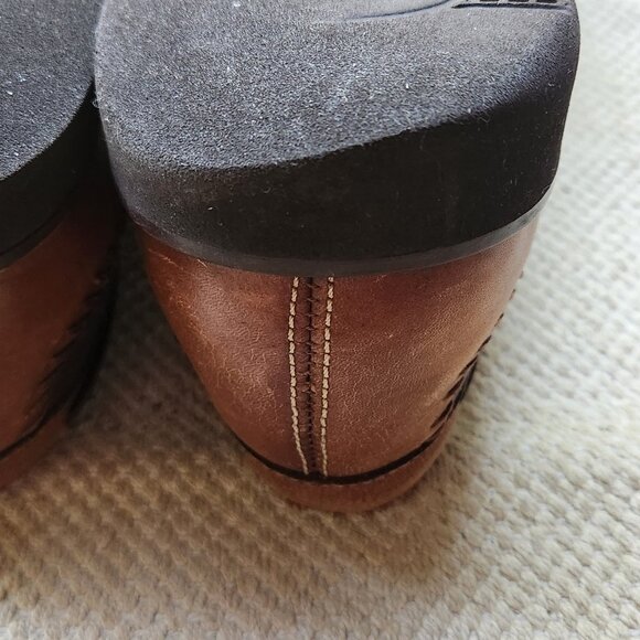 HS Trask Handsewn Leather Tassel Loafer Bozeman MT Size 9M Made In Brazil Kiltie - Picture 7 of 9